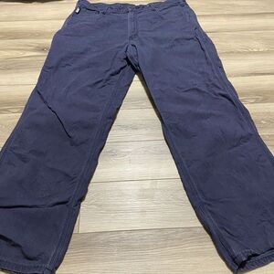Carhartt Men's Carpenter‎ Pants - Blue (FRB159) 38x30